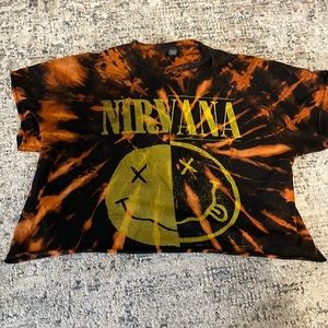 Nirvana bleached tee